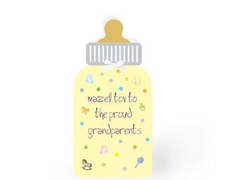 Proud Grandparents Card - Hand Made